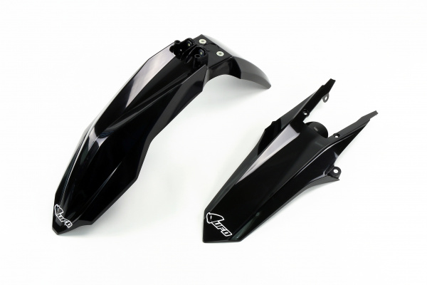Fenders kit - black - Husqvarna - REPLICA PLASTICS - HUFK615-001 - UFO Plast