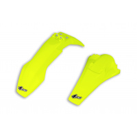 Fenders kit - neon yellow - Husqvarna - REPLICA PLASTICS - HUFK618-DFLU - UFO Plast