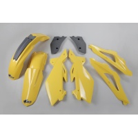 Plastic Kit yellow for Husqvarna CR 125 (2006-08) - CR 250 (2006-08) - REPLICA PLASTICS - HUKIT603-103 - Ufo Plast Plastic Kit yellow for Husqvarna CR 125 (2006-08) - CR 250 (2006-08) - REPLICA PLASTICS - HUKIT603-103 - Ufo Plast