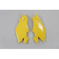 Fiancatine laterali - giallo - Husqvarna - PLASTICHE REPLICA - HU03315-103 - UFO Plast