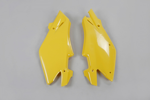Fiancatine laterali - giallo - Husqvarna - PLASTICHE REPLICA - HU03315-103 - UFO Plast