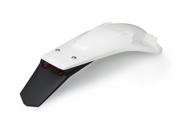 Parafango posteriore / Enduro LED - bianco - Husqvarna - PLASTICHE REPLICA - HU03388-041 - UFO Plast
