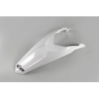 Parafango posteriore - bianco - Husqvarna - PLASTICHE REPLICA - HU03378-041 - UFO Plast