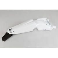 Parafango Posteriore bianco per Husqvarna CR 125 (2009-13) - WR 125 (2009-13) - PLASTICHE REPLICA - HU03338-041 - Ufo Plast