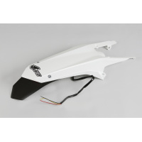 Parafango posteriore / Enduro LED - bianco - Husqvarna - PLASTICHE REPLICA - HU03362-041 - UFO Plast