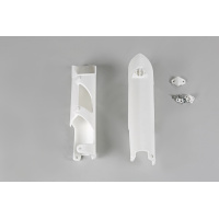 Fork slider protectors - white 041 - Husqvarna - REPLICA PLASTICS - HU03356-041 - UFO Plast