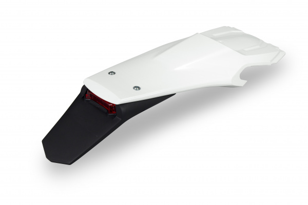 Parafango posteriore / Enduro LED - bianco - Husqvarna - PLASTICHE REPLICA - HU03398-041 - UFO Plast