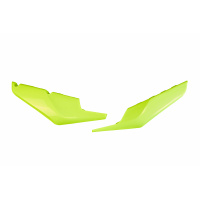 Fiancatine laterali / Parte bassa - giallo fluo - Husqvarna - PLASTICHE REPLICA - HU03392-DFLU - UFO Plast