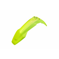 Parafango anteriore - giallo fluo - Husqvarna - PLASTICHE REPLICA - HU03363-DFLU - UFO Plast