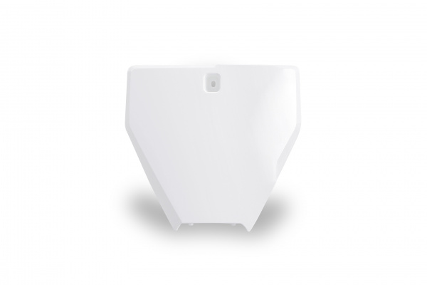 Front number plate - white 20-21 - Husqvarna - REPLICA PLASTICS - HU03367-040 - UFO Plast