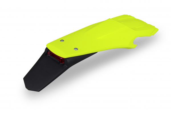 Parafango posteriore / Enduro LED - giallo fluo - Husqvarna - PLASTICHE REPLICA - HU03398-DFLU - UFO Plast