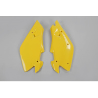 Fiancatine laterali - giallo - Husqvarna - PLASTICHE REPLICA - HU03304-103 - UFO Plast