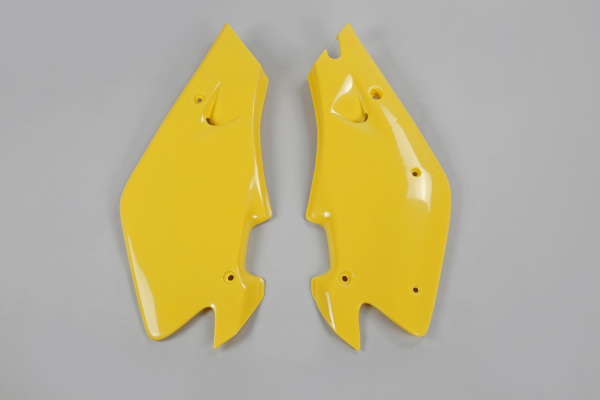Fiancatine laterali - giallo - Husqvarna - PLASTICHE REPLICA - HU03304-103 - UFO Plast