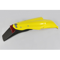 Parafango posteriore / Con portatarga - giallo - Husqvarna - PLASTICHE REPLICA - HU03305-103 - UFO Plast