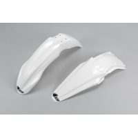 Fenders Kit white for Kawasaki KXF 250 (2014-16) - KXF 450 (2013-15) - REPLICA PLASTICS - KAFK220-047 - Ufo Plast