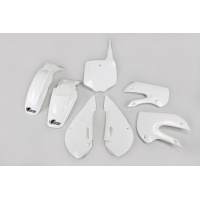 Kit plastiche Kawasaki - bianco - PLASTICHE REPLICA - KA37002-047 - UFO Plast