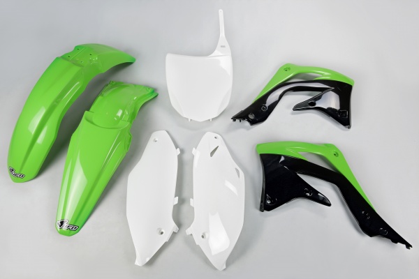 Kit Plastiche OEM Color per Kawasaki KXF 450 (2012) - PLASTICHE REPLICA - KAKIT217-999 - Ufo Plast