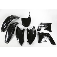 Plastic kit Kawasaki - black - REPLICA PLASTICS - KAKIT212-001 - UFO Plast