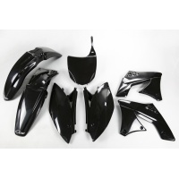 Kit Plastiche nero per Kawasaki KXF 250 (2009-12) - PLASTICHE REPLICA - KAKIT212-001 - Ufo Plast Kit Plastiche nero per Kawasaki KXF 250 (2009-12) - PLASTICHE REPLICA - KAKIT212-001 - Ufo Plast