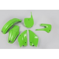 Plastic kit Kawasaki - green - REPLICA PLASTICS - KAKIT206-026 - UFO Plast