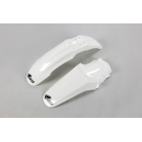 Fenders Kit white for Kawasaki KX 85 (2000-12) - REPLICA PLASTICS - KAFK207K-047 - Ufo Plast