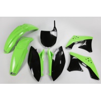 Plastic Kit OEM Color 09 & 12 for Kawasaki KXF 250 (2009-12) - REPLICA PLASTICS - KAKIT212-999 - Ufo Plast Plastic Kit OEM Color 09 & 12 for Kawasaki KXF 250 (2009-12) - REPLICA PLASTICS - KAKIT212-999 - Ufo Plast