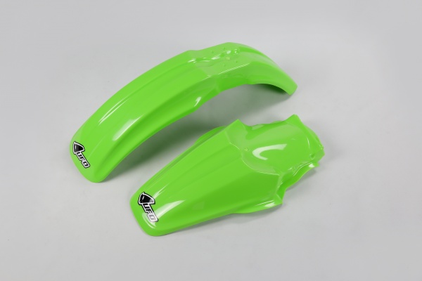 Kit parafanghi - verde - Kawasaki - PLASTICHE REPLICA - KAFK218-026 - UFO Plast