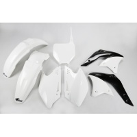 Kit plastiche Kawasaki - bianco - PLASTICHE REPLICA - KAKIT204-047 - UFO Plast