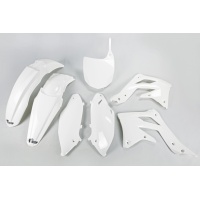 Kit Plastiche bianco per Kawasaki KXF 450 (2012) - PLASTICHE REPLICA - KAKIT217-047 - Ufo Plast