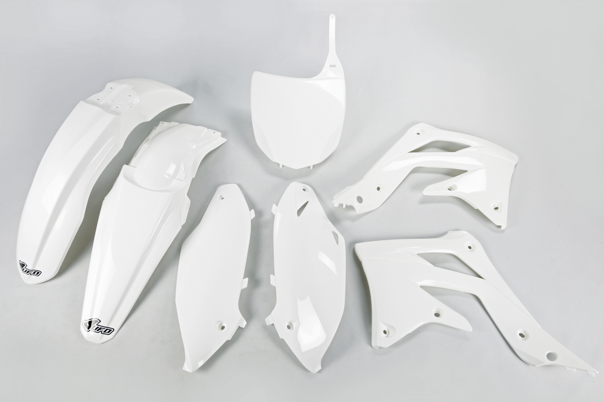 Kit plastiche Kawasaki - bianco - PLASTICHE REPLICA - KAKIT217-047 - UFO Plast