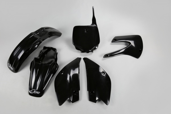 Plastic kit Kawasaki - black - REPLICA PLASTICS - KAKIT206-001 - UFO Plast