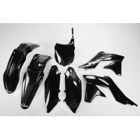 Kit Plastiche nero per Kawasaki KXF 250 (2013-16) - PLASTICHE REPLICA - KAKIT219-001 - Ufo Plast
