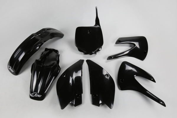 Plastic kit Kawasaki - black - REPLICA PLASTICS - KAKIT214-001 - UFO Plast