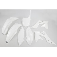 Kit plastiche Kawasaki - bianco - PLASTICHE REPLICA - KAKIT219-047 - UFO Plast