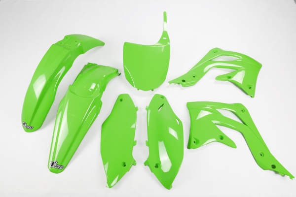 Kit Plastiche verde per Kawasaki KXF 450 (2012) - PLASTICHE REPLICA - KAKIT217-026 - Ufo Plast