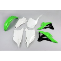 Plastic kit Kawasaki - oem 14-15 - REPLICA PLASTICS - KAKIT222-999 - UFO Plast