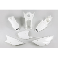 Kit plastiche Kawasaki - bianco - PLASTICHE REPLICA - KA37003-047 - UFO Plast