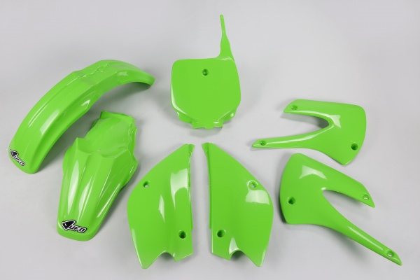 Plastic kit Kawasaki - green - REPLICA PLASTICS - KAKIT214-026 - UFO Plast