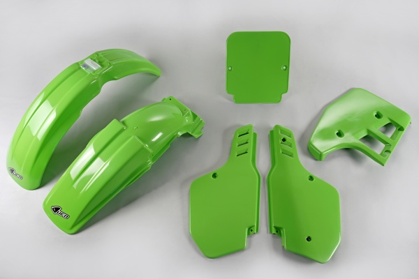 Kit plastiche Kawasaki - verde - PLASTICHE REPLICA - KAKIT198-026 - UFO Plast