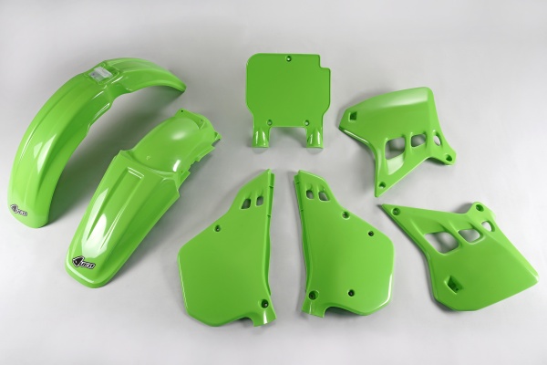 Plastic kit Kawasaki - green - REPLICA PLASTICS - KAKIT196-026 - UFO Plast