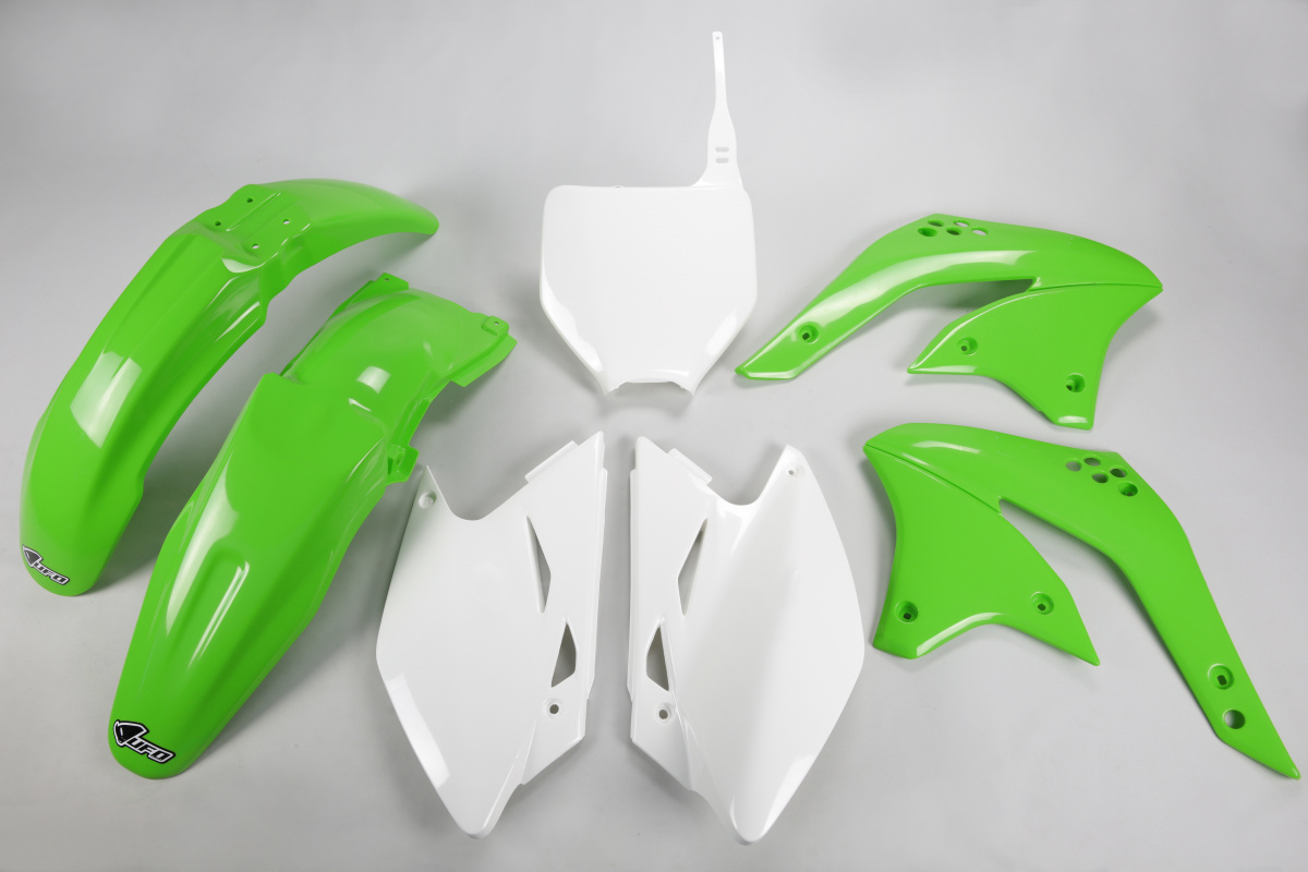 Kit Plastiche OEM Color per Kawasaki KXF 450 (2008) - PLASTICHE REPLICA - KAKIT211-999 - Ufo Plast