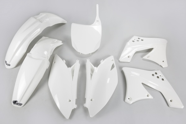 Plastic kit Kawasaki - white 047 - REPLICA PLASTICS - KAKIT212-047 - UFO Plast