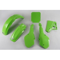 Plastic kit Kawasaki - green - REPLICA PLASTICS - KAKIT199-026 - UFO Plast