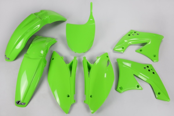 Plastic kit Kawasaki - green - REPLICA PLASTICS - KAKIT212-026 - UFO Plast