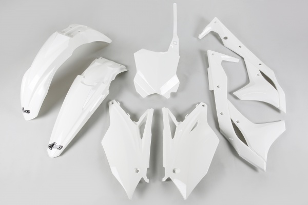 Plastic kit Kawasaki - white 047 - REPLICA PLASTICS - KAKIT224-047 - UFO Plast
