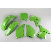 Plastic kit Kawasaki - green - REPLICA PLASTICS - KAKIT195-026 - UFO Plast