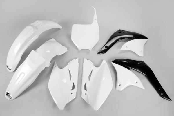 Kit plastiche Kawasaki - bianco - PLASTICHE REPLICA - KAKIT205-047 - UFO Plast