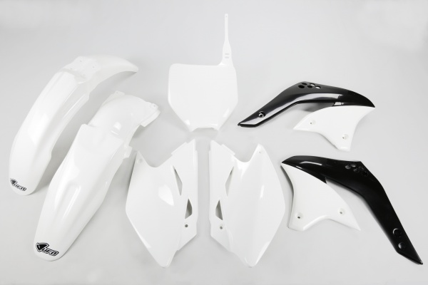 Kit plastiche Kawasaki - bianco - PLASTICHE REPLICA - KAKIT211-047 - UFO Plast