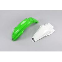 Fenders Kit OEM Color 14-15 for Kawasaki KX 85 (2014-25) - REPLICA PLASTICS - KAFK222-999 - Ufo Plast