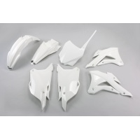 Plastic kit Kawasaki - white 047 - REPLICA PLASTICS - KAKIT222-047 - UFO Plast